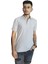 Polo Yaka T-Shirt Gri 2
