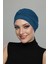 Örgülü Hazır Türban Tesettür Havuz Bonesi 1