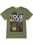 Erkek Çocuk Yazı Fotograf Baskılı Tshirt 1
