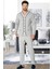 Melanj Önü Açık Büyük Beden Erkek Pijama Takımı 1