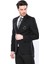 Erkek Siyah Torba Cep Armalı Slim Fit Ceket 1