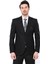 Erkek Siyah Torba Cep Armalı Slim Fit Ceket 3