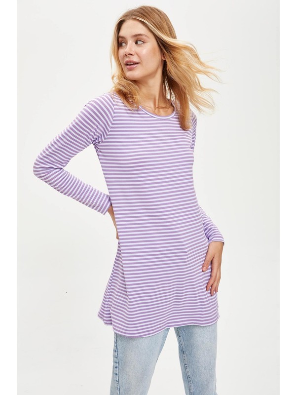 uzun basic t shirt