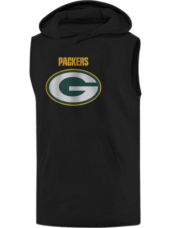 packers sleeveless hoodie