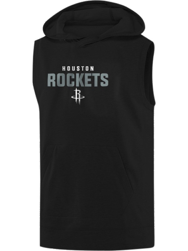 houston rockets sleeveless hoodie