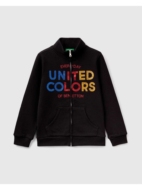 benetton logo sweatshirt