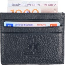 Ox Deri Kartlık Siyah