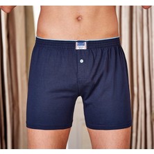Berrak Erkek Penye Boxer Düğmeli 3'lü Paket 1099