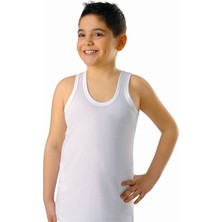 Erkek Çocuk Pamuklu Penye Atlet 6'lı Paket