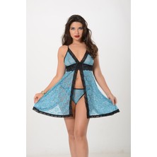 Sistina 664 Tül Gecelik