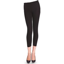 FSM1453 Kadın Modal Likralı Klasik Kapri Tayt