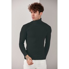 Catspy  Erkek Antrasit Lycra Boğazlı Kazak