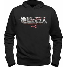 Alfa Tshirt Attack On Titan Kapşonlu Sweatshirt