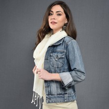 Dosimira Pamuklu Saçaklı Fular/şal