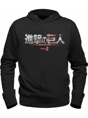Alfa Tshirt Attack On Titan Kapşonlu Sweatshirt
