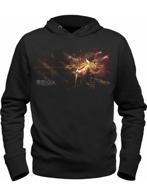 Alfa Tshirt Attack On Titan Kapşonlu Sweatshirt