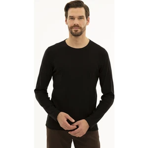 Pierre Cardin Erkek Siyah Slim Fit Kazak 50230094-VR046