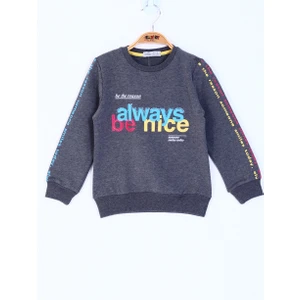 Kız Çocuk Always Baskılı Sweatshirt