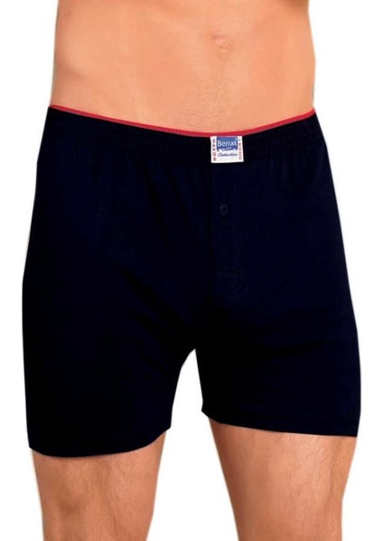 Erkek Penye Boxer Düğmeli 3'lü Paket 1099
