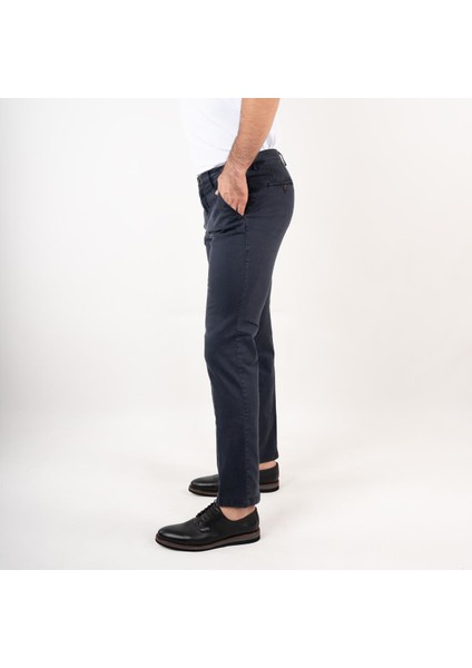 Regular Fit Kışlık Erkek Gabardin Pantolon Lacivert 44 fiyatları