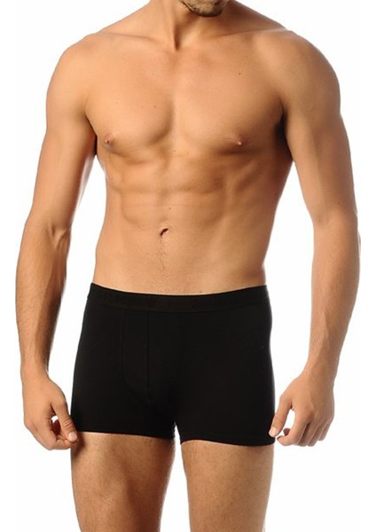 1550 Pamuklu Kalın Lastikli Koton Kumaş Boxer Külot