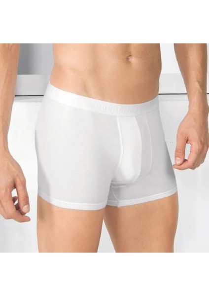 1550 Pamuklu Kalın Lastikli Koton Kumaş Boxer Külot
