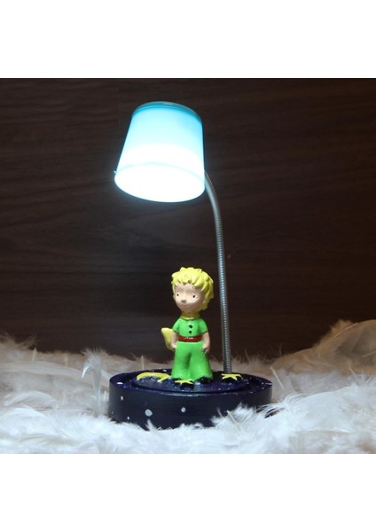 Küçük Prens Tasarımlı Masa Gece Lambası Işıklı Biblo Küçük Prens Kupa Hediye Seti fiyatları