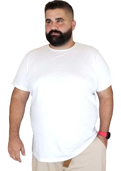 Büyük Beden Pamuklu T-Shirt T-Shirt