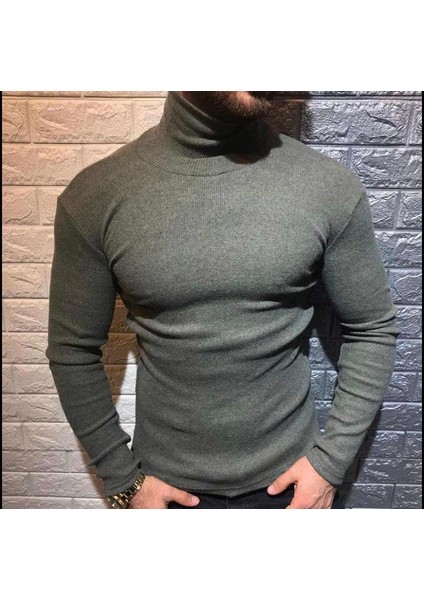 Moda Erkek Boğazlı Kazak
