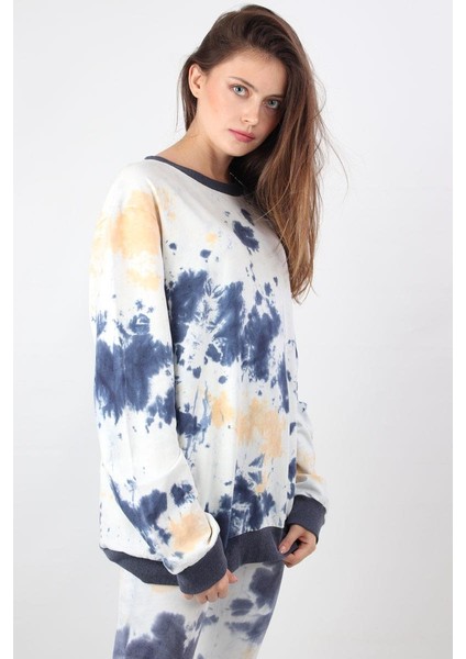 Batik Desen Sweatshirt Yeni Sezon (UN-230202)