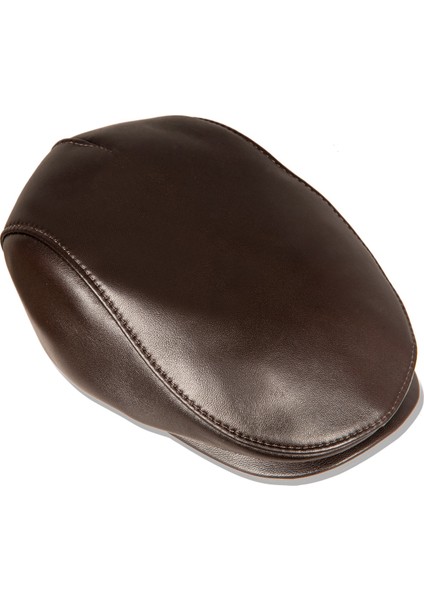 Kahverengi Flat Model Şapka