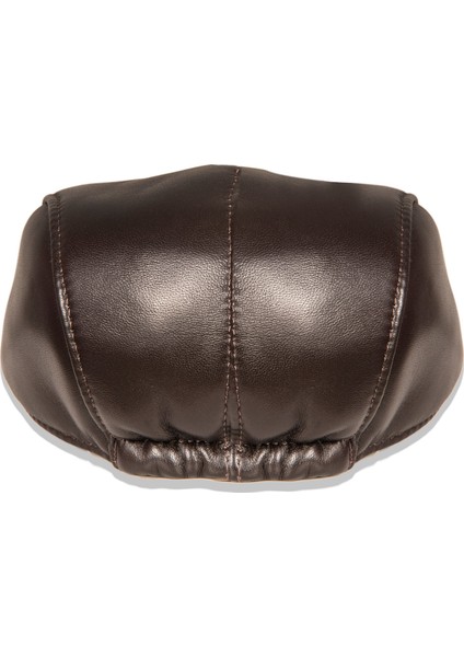 Kahverengi Flat Model Şapka