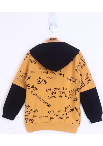 Erkek Çocuk Yazı Baskılı Sweatshirt fiyatları