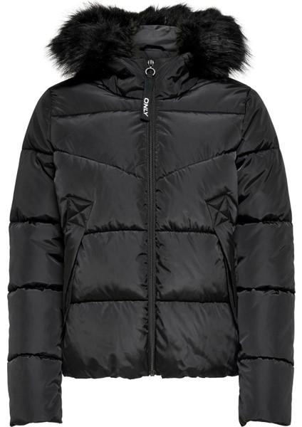 15205638 Only Onlmonıca Short Puffer Jacket Cc Otw Kadın Mont Black