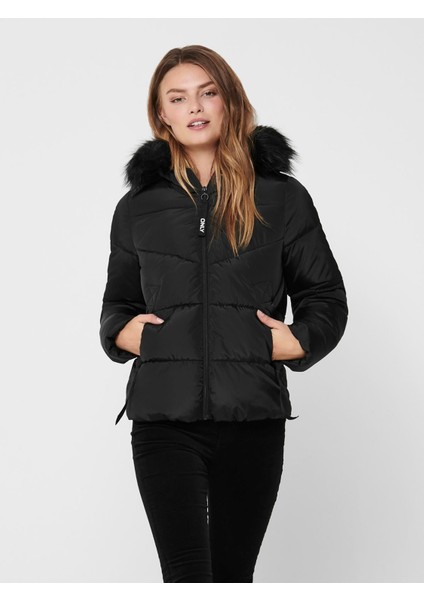 15205638 Only Onlmonıca Short Puffer Jacket Cc Otw Kadın Mont Black fiyatları