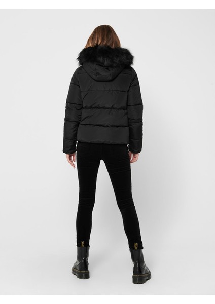 15205638 Only Onlmonıca Short Puffer Jacket Cc Otw Kadın Mont Black fırsatları