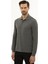 Erkek Antrasit Melanj Slim Fit Basic Sweatshirt 50233280-VR081 3