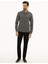 Erkek Antrasit Melanj Slim Fit Basic Sweatshirt 50233280-VR081 5