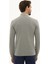 Erkek Gri Melanj Slim Fit Polo Yaka Sweatshirt 50233280-VR086 4