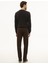 Erkek Kahverengi Slim Fit Kanvas Pantolon 50227134-VR029 3