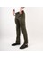 Regular Fit Kışlık Erkek Gabardin Pantolon Yeşil 42 1
