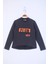 Kız Çocuk Ballet Club Baskılı Sweatshirt 1
