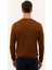 Erkek Taba Slim Fit Bisiklet Yaka Yün Karışımlı Basic Triko Kazak 50227677-VR099 4