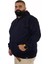 Büyük Beden Erkek Sweatshirt Kapşonlu 2