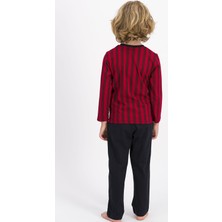 RolyPoly Çizgili Erkek Çocuk Pijama Takımı