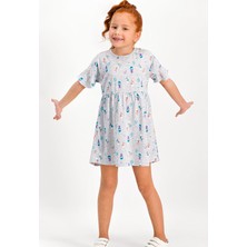 RolyPoly Mermaid Karamelanj Bisiklet Yaka Kız Çocuk Homewear Elbise