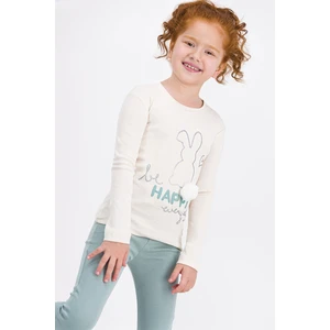Be Happy Everyday Vanilya Kız Çocuk Pijama Takımı