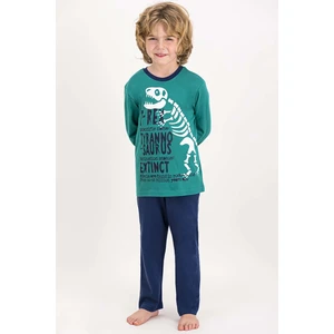 Tirex Dinosaur Yeşil Erkek Pijama Takımı