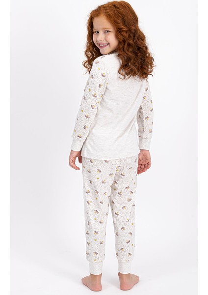 Sweet Winter Kremmelanj Kız Çocuk Pijama Takımı