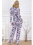 Krem Renk, Kadın Gömlek Pijama Takımı 3